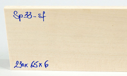 Sp033 Holly Small Board 230 x 65 x 6 mm