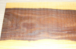 Po050 Lignum Vitae, Guaiacum Small Board 745 x 150 x 5 mm