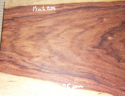 Bub029 Bubinga Decorative Slab 420 x 230 x 25 mm