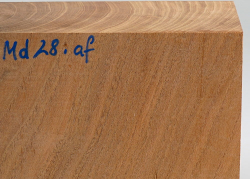 Md028 Almond Tree Wood Block 135 x 120 x 60 mm