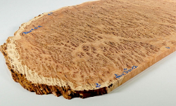 Bbx001 Black Box Burl Slice 400 x 310 x 12 mm