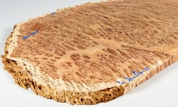 Bbx003 Black Box Burl Slice 280 x 280 x 12 mm