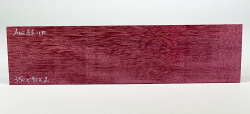 Am036 Purple Heart, Amaranth Saw Cut Veneer 350 x 90 x 2 mm