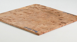 Rue068 Elm Burl Small Board 200 x 200 x 5 mm