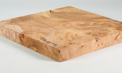 Rue070 Elm Burl Small Board 255 x 255 x 27 mm