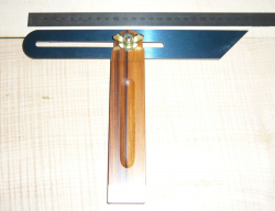 Precision Cabinetmakers Miter Mitre gauge 250 mm Santos Rosewood, Pau ferro