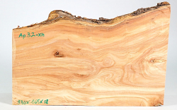 Ap032 Apple Wood Small Board 330 x 165 x 18 mm