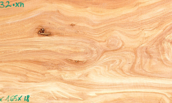 Ap032 Apple Wood Small Board 330 x 165 x 18 mm
