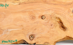 Ap033 Apple Wood Small Board 340 x 145 x 14 mm