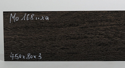 Mo168 Bog Oak Saw Cut Veneer 450 x 80 x 3 mm