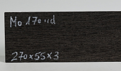 Mo170 Bog Oak Saw Cut Veneer 270 x 55 x 3 mm