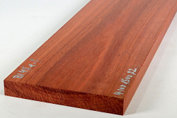 Bl045 Bloodwood Satiné Board 410 x 150 x 22 mm