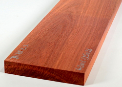Bl048 Bloodwood Satiné Board 430 x 125 x 21 mm
