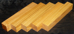 Ki015 Kirschbaum Kirsche Set mit 5 Penblanks 120 x 20 x 20 mm