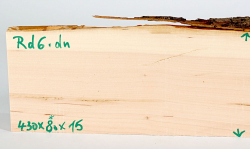 Rd006 Rotdorn-Holz Brettchen 430 x 80 x 15 mm