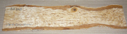 Bik049 Karelian Birch Burl Small Board 390 x 50 x 10 mm