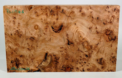 Rue073 Elm Burl Decorative Board 370 x 220 x 26 mm