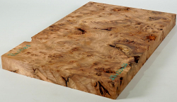 Rue073 Elm Burl Decorative Board 370 x 220 x 26 mm