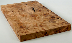 Rue073 Elm Burl Decorative Board 370 x 220 x 26 mm