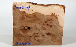 Rue082 Elm Burl Decorative Board 185 x 155 x 48 mm