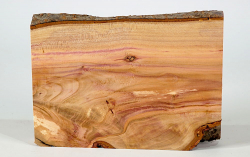 Bp006 Purple-leaf Plum Wood Small Board 190 x 125 x 20 mm
