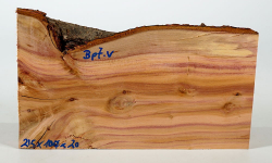 Bp007 Purple-leaf Plum Wood Small Board 215 x 100 x 20 mm