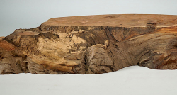 Re002 Redwood Burl, Sequoia Vavona Block Antique Wood! 760 x 230 x 77 mm