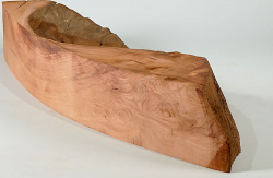 Re001 Redwood Maser, Sequoia Vavona Deko-Block antik! Resin? 490 x 150 x 84 mm