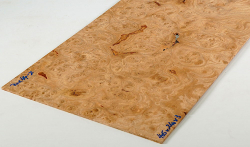 Rue044 Elm Burl Saw Cut Veneer AA! 405 x 240 x 3 mm