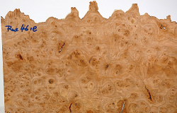 Rue046 Elm Burl Saw Cut Veneer 400 x 180 x 2 mm