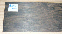 Mo172 Bog Oak Saw Cut Veneer 460 x 125 x 1 mm