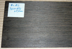 Mo173 Bog Oak Saw Cut Veneer 360 x 120 x 2,6 mm