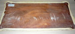 Ma523 Antique Mahogany veneer old surface mid 19th Century 800 x 400 x ca. 2,5 mm