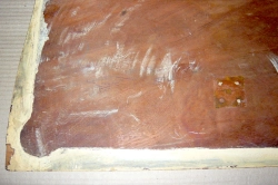 Ma523 Antikes Mahagonifurnier alte Patina 19. Jhdt. 800 x 400 x ca. 2,5 mm
