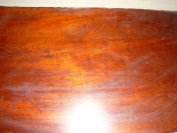 Ma524 Antique Mahogany veneer old polish mid 19th Century 790 x 390 x ca. 2-1,5 mm