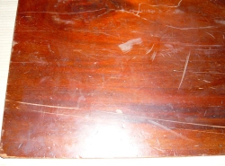 Ma526 Antique West Indies Mahogany Table Top 19th Century old surface 1010 x 500 x 19 mm