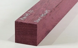 Am045 Purple Heart, Amaranth Blank 300 x 45 x 45 mm