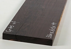 Gr045 African Blackwood Small Board 330 x 105 x 14 mm