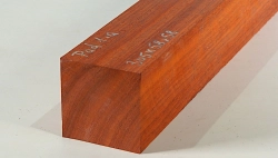 Pad001 Padauk, Coral Wood Blank 305 x 58 x 58 mm