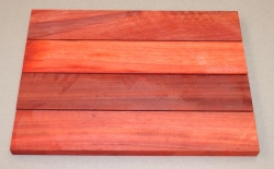 Pad005 Padauk, Coral Wood Small Board 300 x 50 x 15 mm