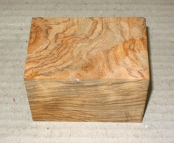 Ol350 Wild Olive Wood Block 75 x 50 x 50 mm