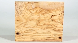Ol098 Wild Olive Wood Decorative Board 155 x 135 x 14 mm