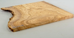 Ol100 Wild Olive Wood Decorative Board 260 x 230 x 14 mm