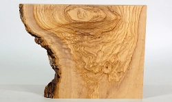 Ol100 Wild Olive Wood Decorative Board 260 x 230 x 14 mm