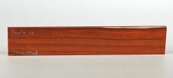 Pad004 Padauk, Coral Wood Small Board 300 x 55 x 8 mm