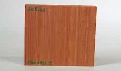 Ze008 Florida-Zeder, Rotzeder, Virginia-Wacholder Brettchen 170 x 145 x 15 mm
