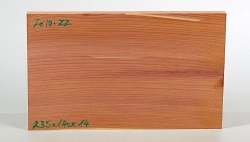 Ze010 Juniper, Eastern Red Cedar Small Board 235 x 140 x 14 mm