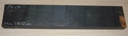 Eb030 Ebony Small Board 390 x 75 x 22 mm