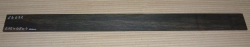Ebf032 Ebony Small Board Veneer 605 x 48 x 4 mm