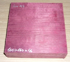 Am047 Purple Heart, Amaranth Block 160 x 160 x 46 mm